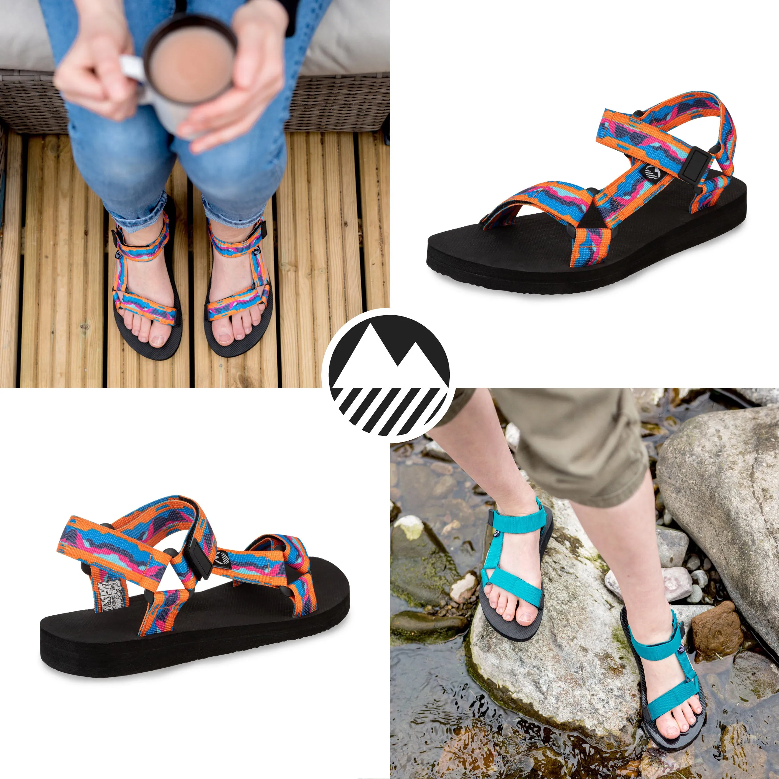 Women's Mockerkin Adjustable Sandals