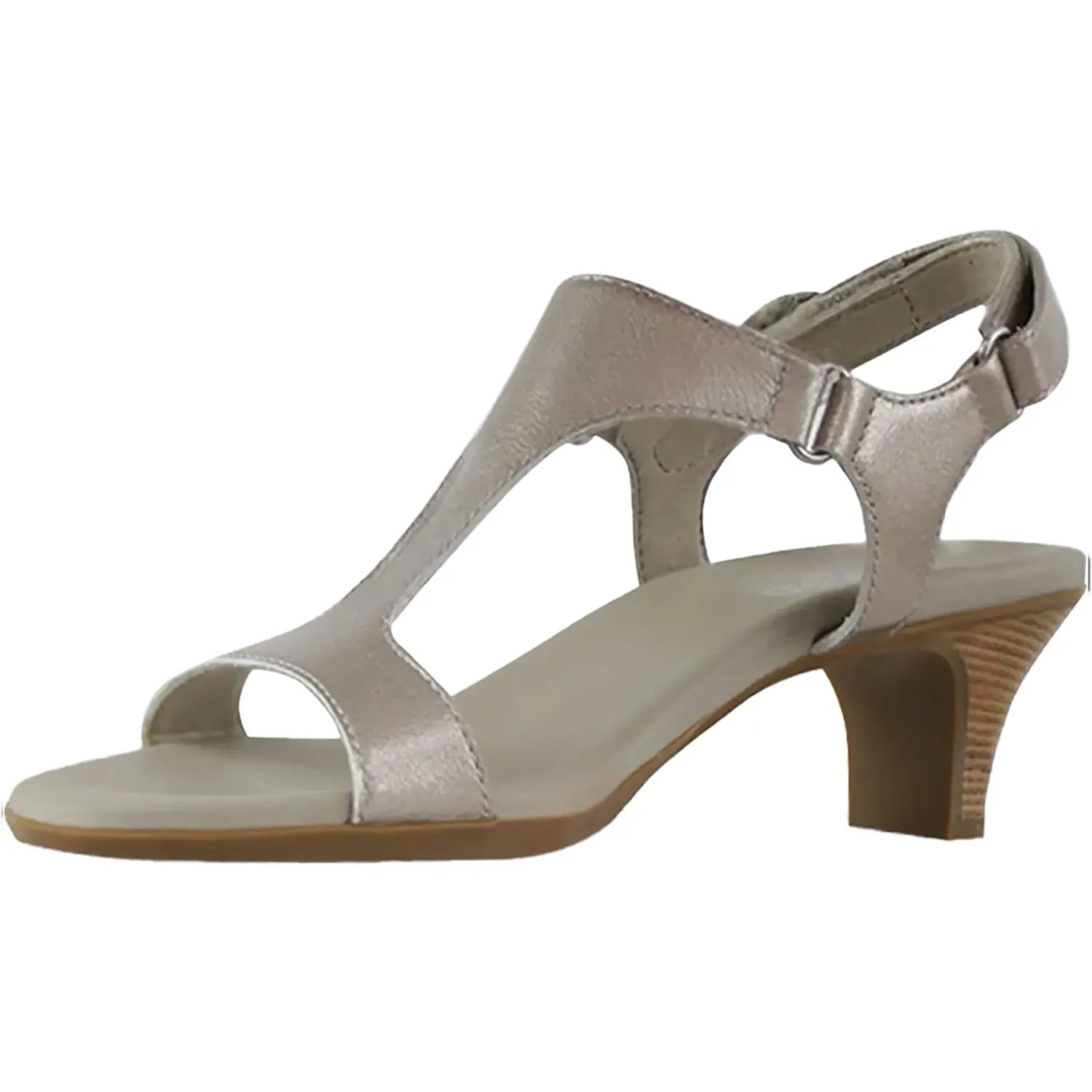 Women's Munro Marta Taupe Metallic Leather