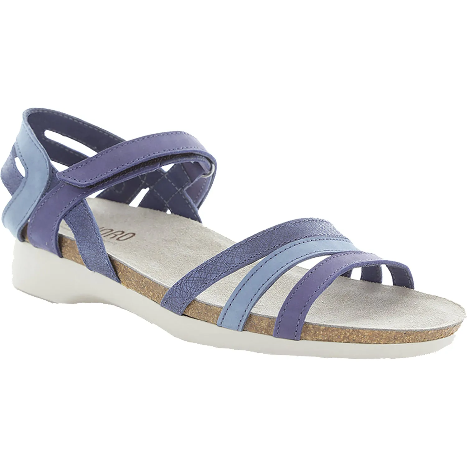 Women's Munro Summer Blue Combo Leather