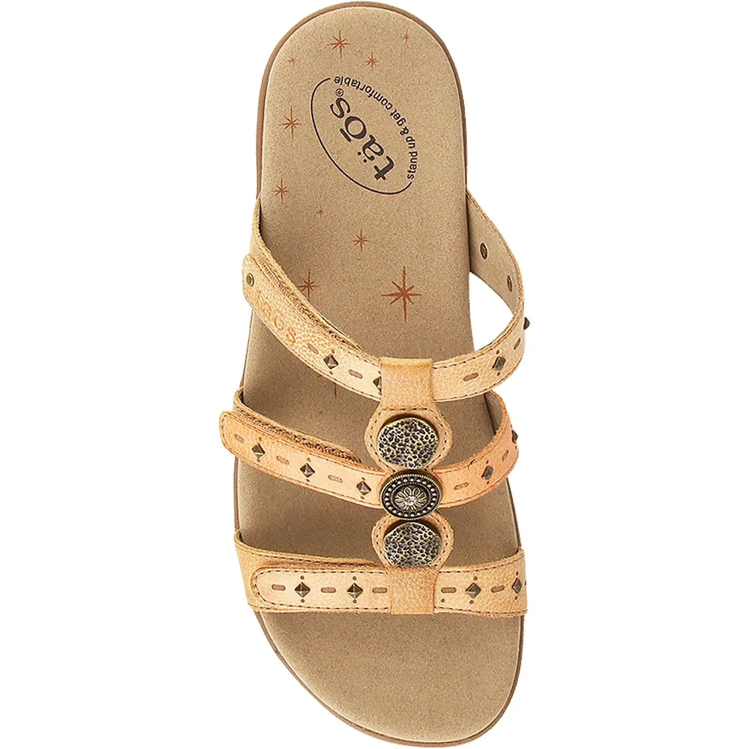 Women's Taos Festive Honey Multi Leather