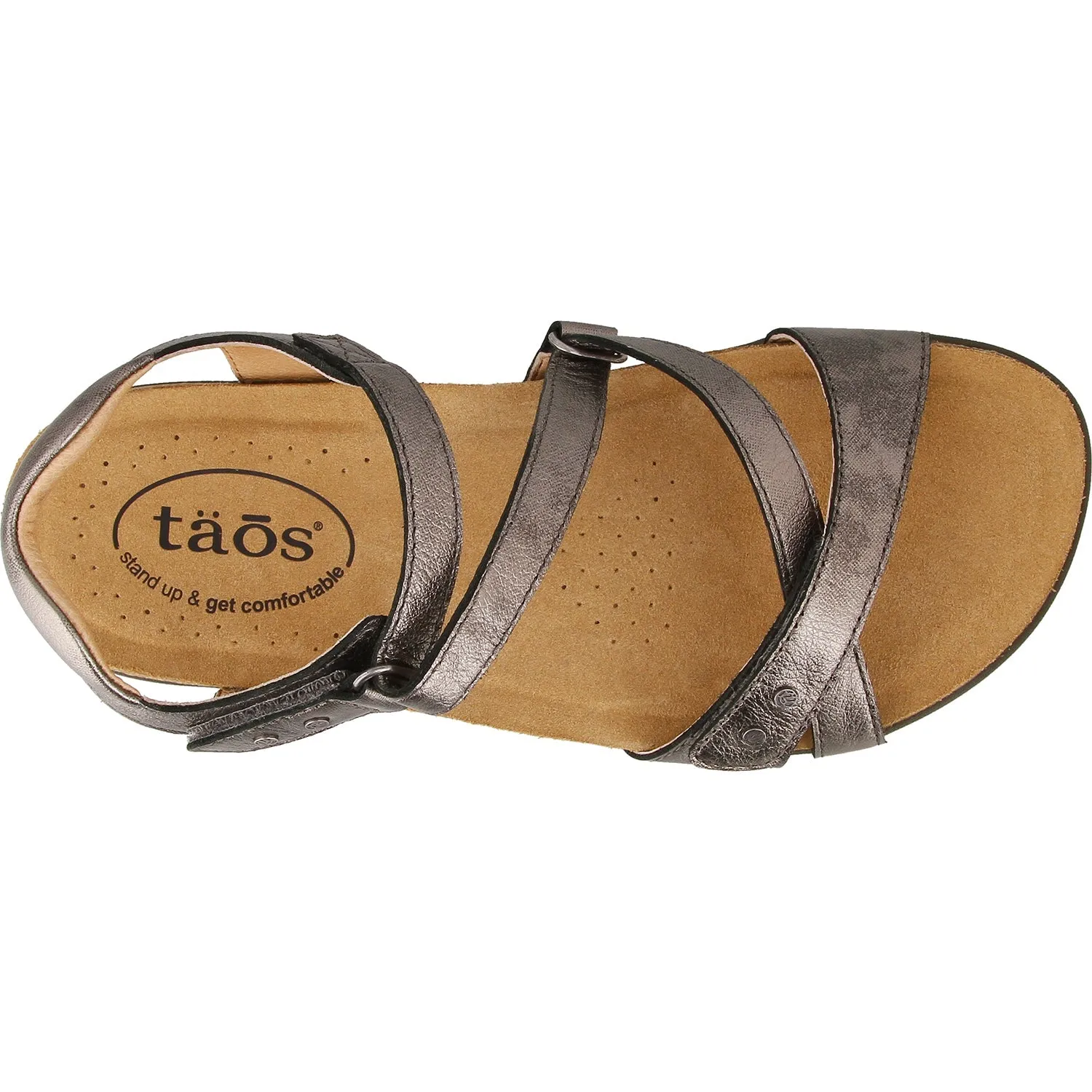 Women's Taos Grand Z Pewter Leather