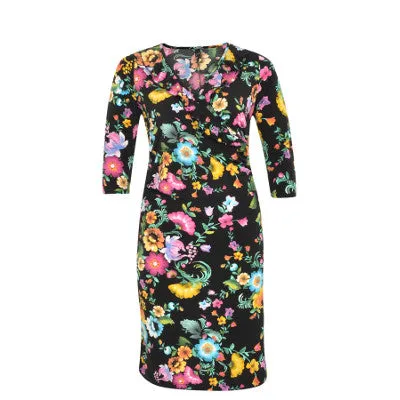 Yoek Wrap Dress ROSIE