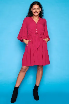 Zale Magenta Dress